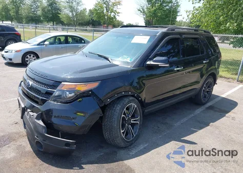 2014 Ford Explorer Sport from USA, damaged, VIN 1FM5K8GT7EGC18882